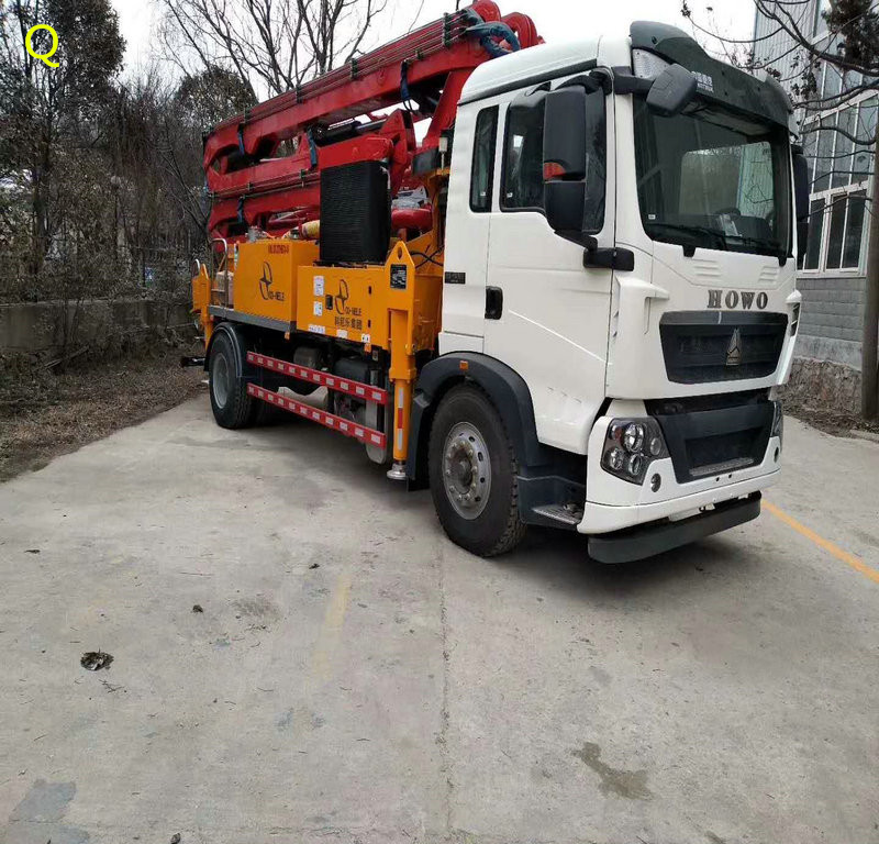 小型混凝土泵車，天泵